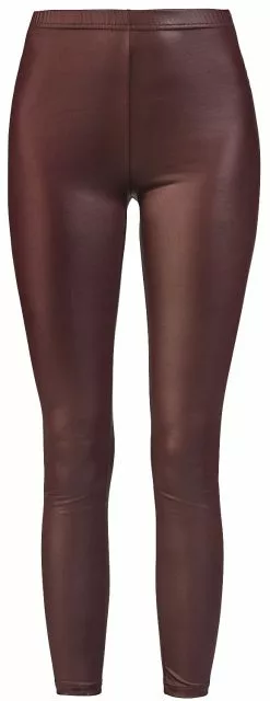 "Dark Red Leggings" Leggings Donkerrood Van Black Premium By EMP