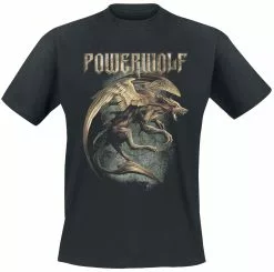 "Where The Wild Wolves Have Gone" T-shirt Zwart Van Powerwolf