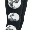 "Leggings Met Maan" Leggings Zwart Van Gothicana By EMP
