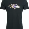 "Baltimore Ravens" T-shirt Zwart Van New Era - NFL