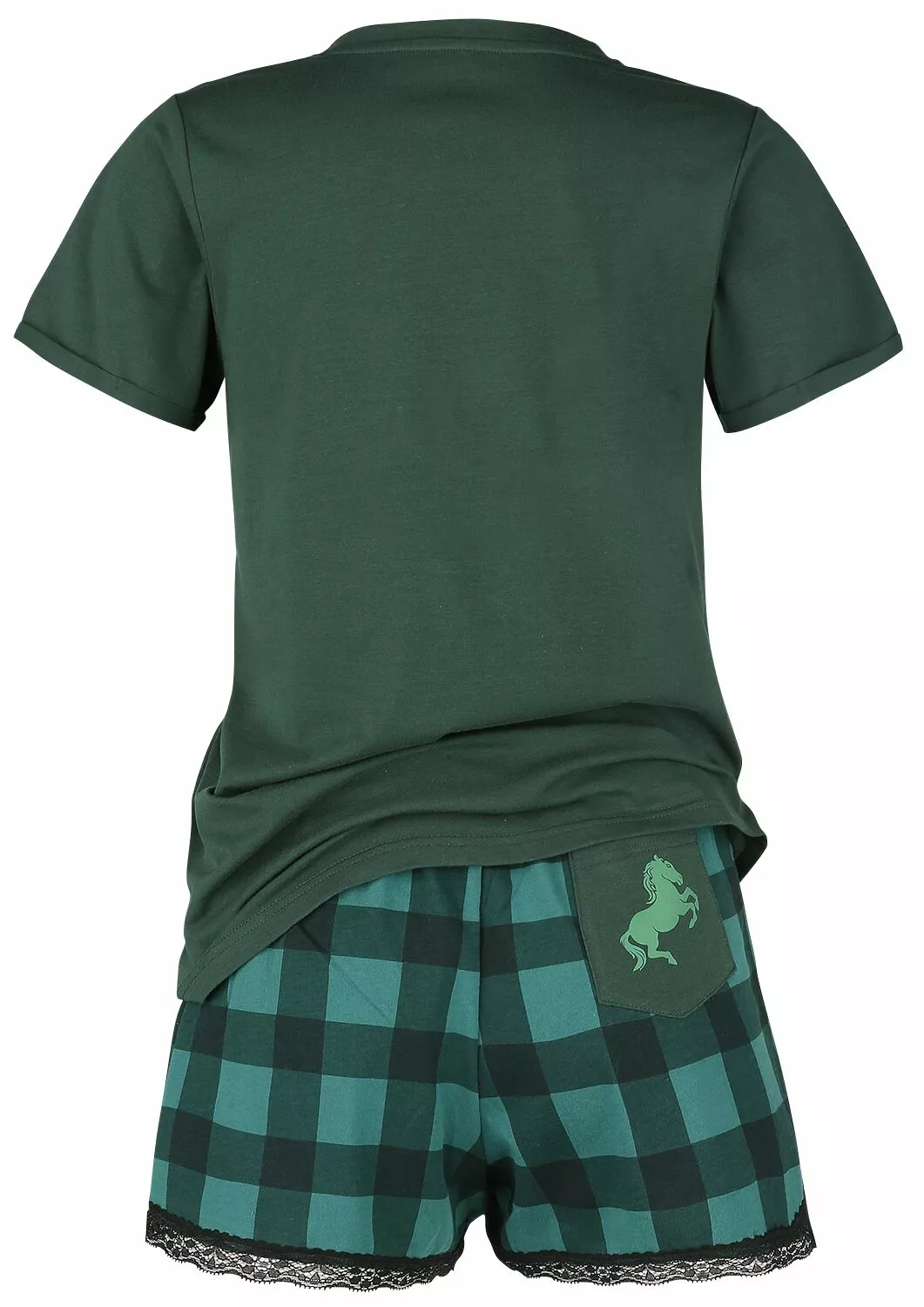 "Prancing Pony" Pyjama Donkergroen Van The Lord Of The Rings - Afbeelding 2