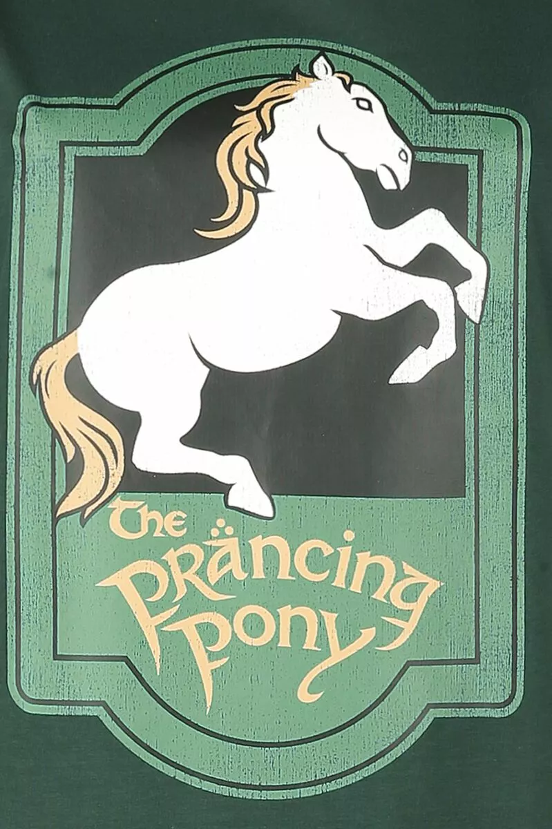 "Prancing Pony" Pyjama Donkergroen Van The Lord Of The Rings - Afbeelding 4