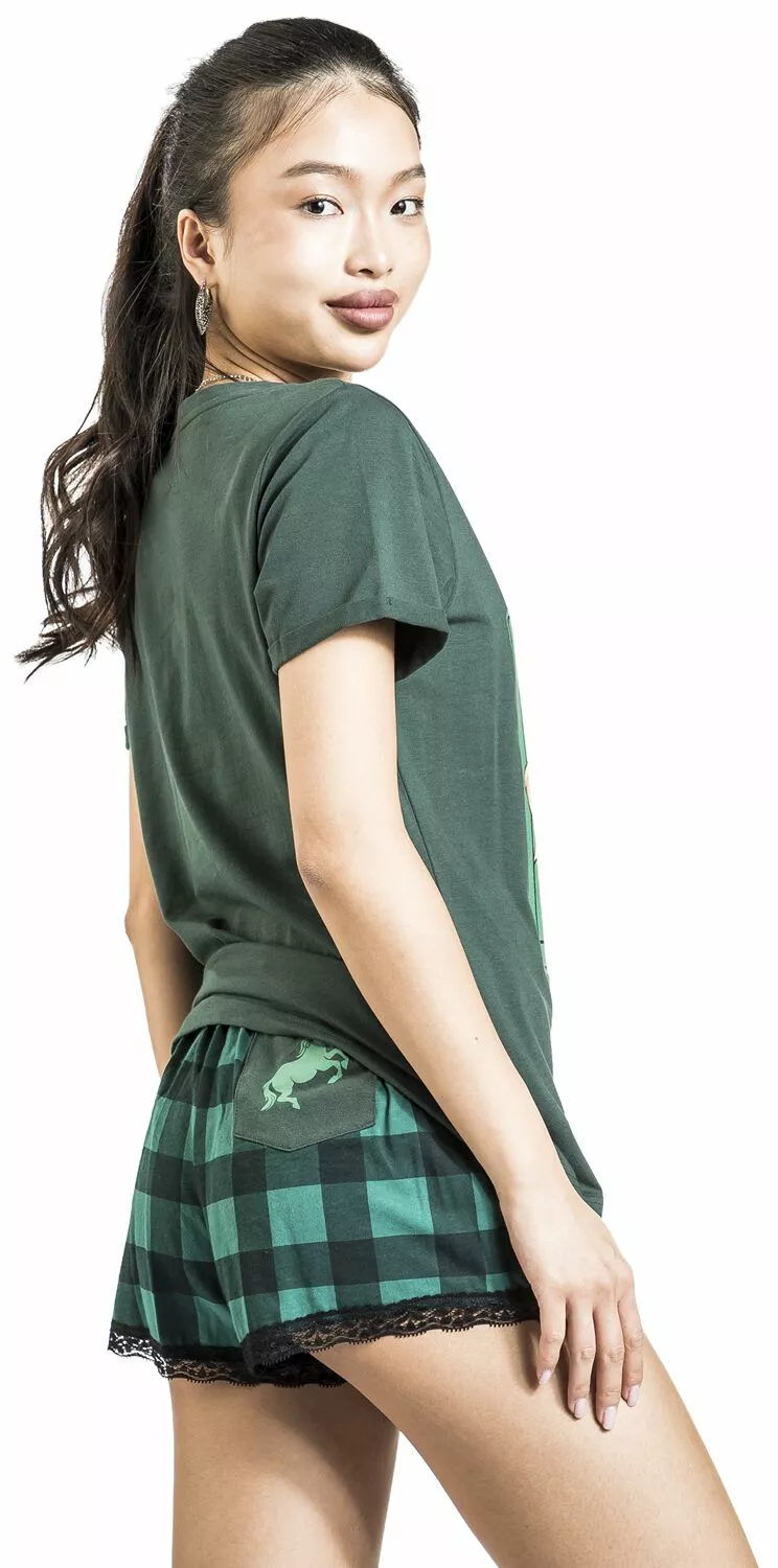 "Prancing Pony" Pyjama Donkergroen Van The Lord Of The Rings - Afbeelding 7
