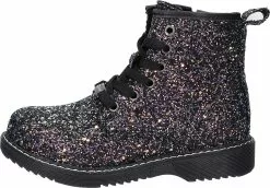 "Dark Glitter Boots" Kinderlaarzen Zwart-felroze Van Dockers By Gerli