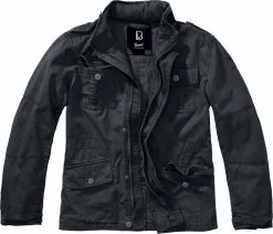 "Kids Britannia Jacket" Jas Zwart Van Brandit