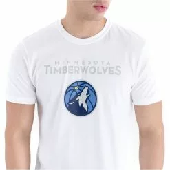 "Minnesota Timberwolves" T-shirt Wit Van New Era - NBA