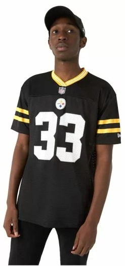 "Pittsburgh Steelers Oversized Tee" T-shirt Zwart Van New Era - NFL