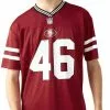 "San Francisco 49ers Oversized Tee" T-shirt Rood Van New Era - NFL