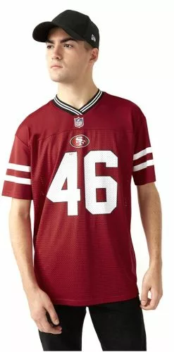 "San Francisco 49ers Oversized Tee" T-shirt Rood Van New Era - NFL