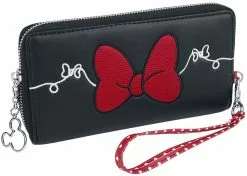 "Minnie Mouse" Portemonnee Rood-zwart Van Mickey & Minnie Mouse