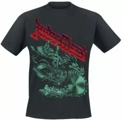 "Painkiller Invert Rider" T-shirt Zwart Van Judas Priest