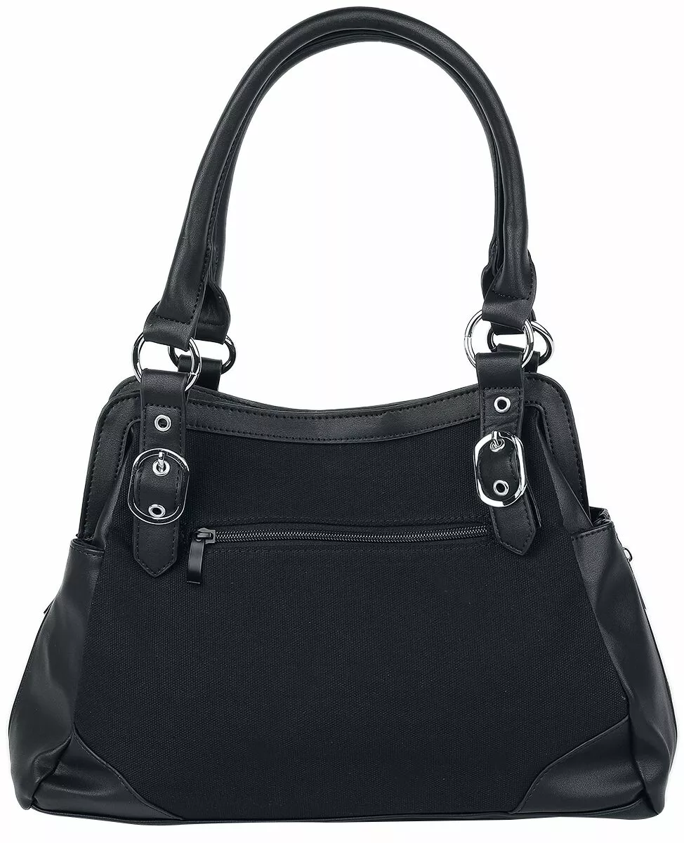 "Obscura" Handtas Zwart Van Banned Alternative - Afbeelding 3