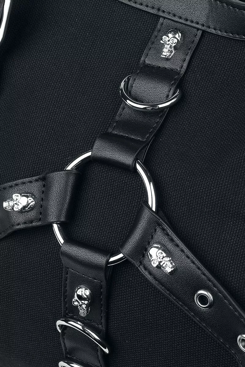 "Obscura" Handtas Zwart Van Banned Alternative - Afbeelding 4