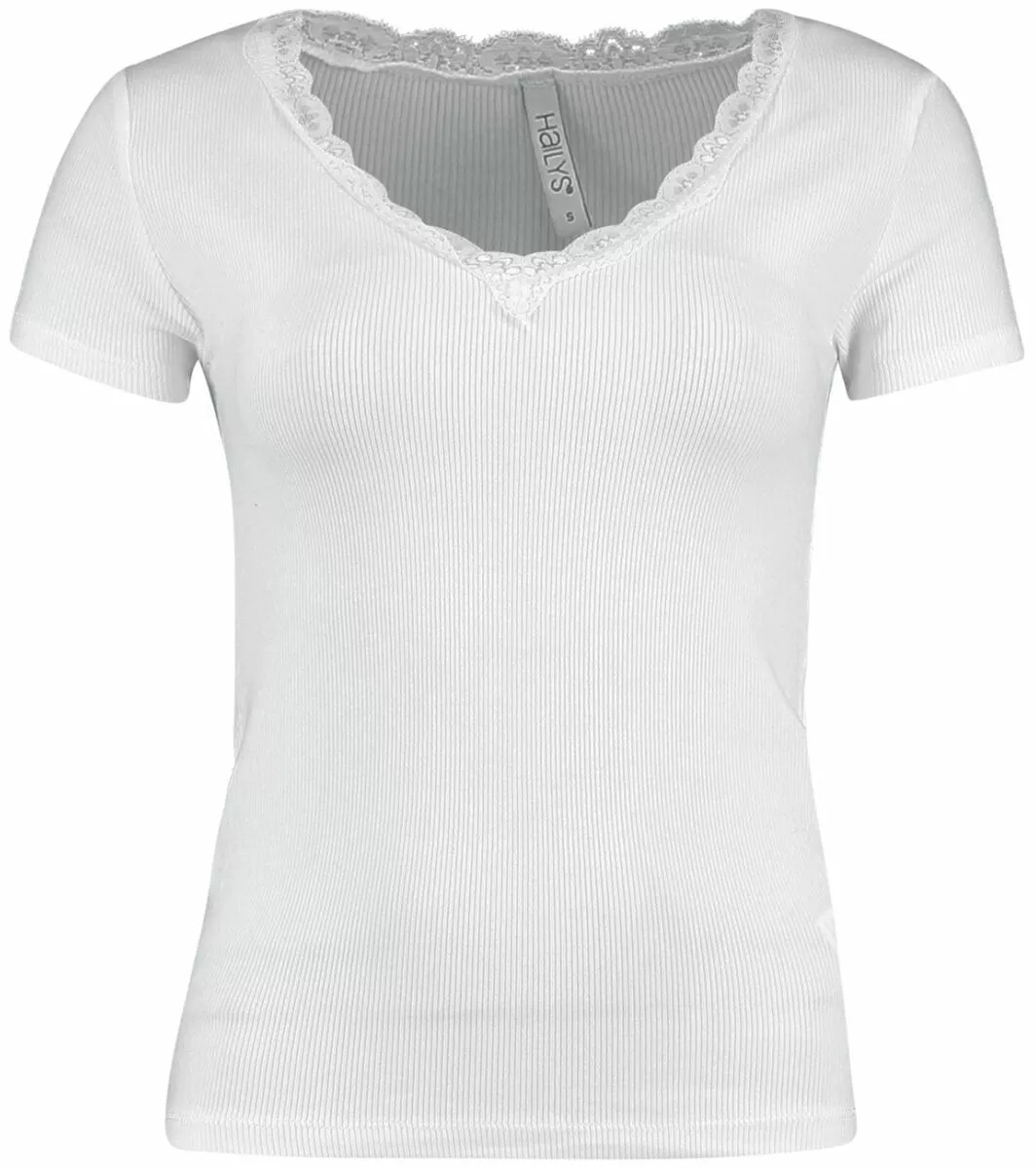 "Mariella" T-shirt Wit Van Hailys