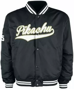 "Pikachu - Old School Style" Bomberjack Zwart Van Pokémon