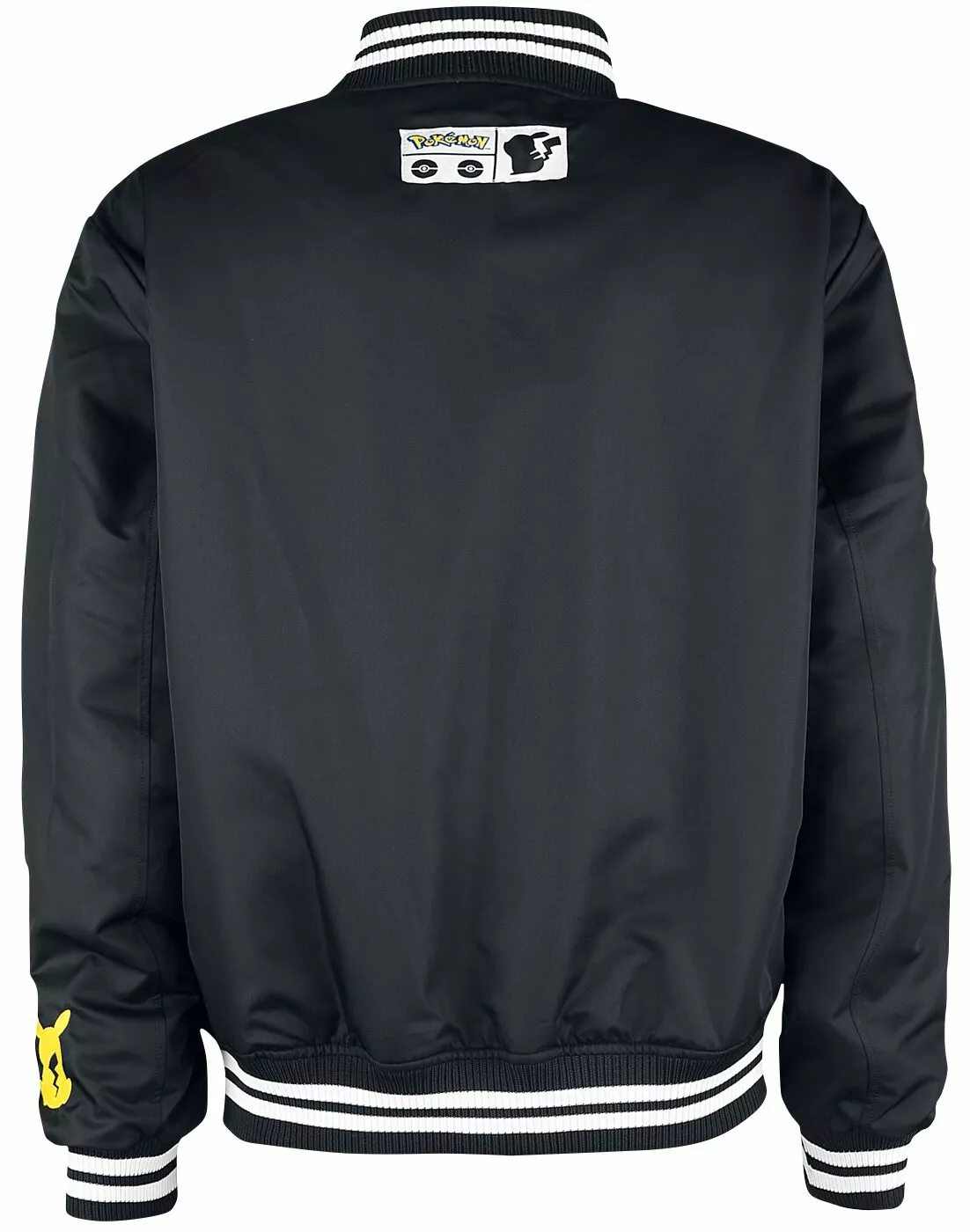 "Pikachu - Old School Style" Bomberjack Zwart Van Pokémon - Afbeelding 2