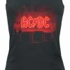 "Tracklist" Top Zwart Van AC/DC