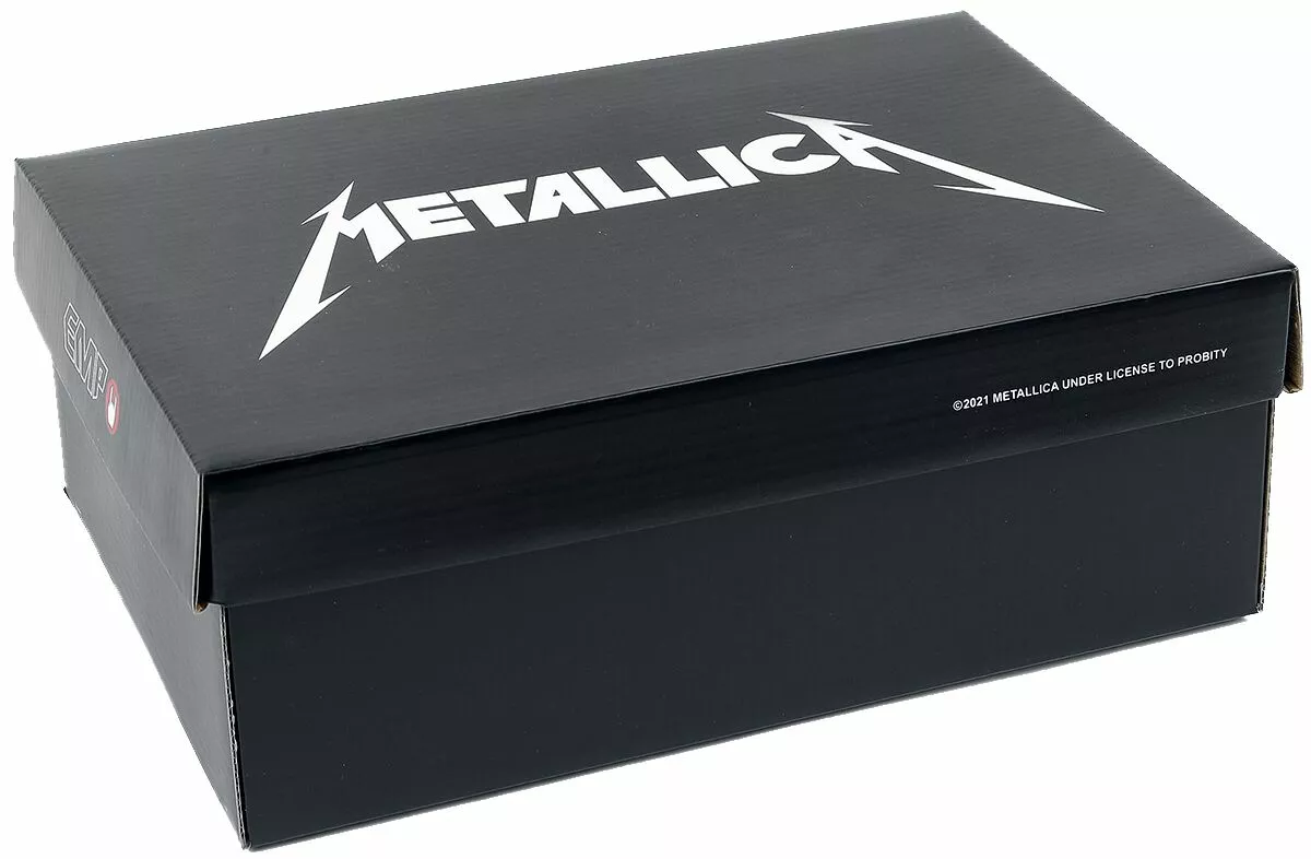 "EMP Signature Collection" Kinderlaarzen Zwart Van Metallica - Afbeelding 7