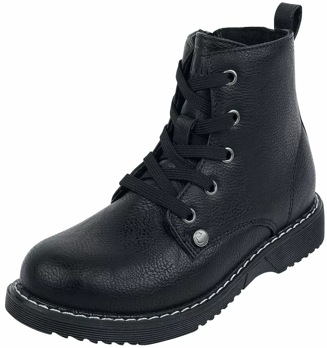 "Black Kids' Boots" Kinderlaarzen Zwart Van Black Premium By EMP