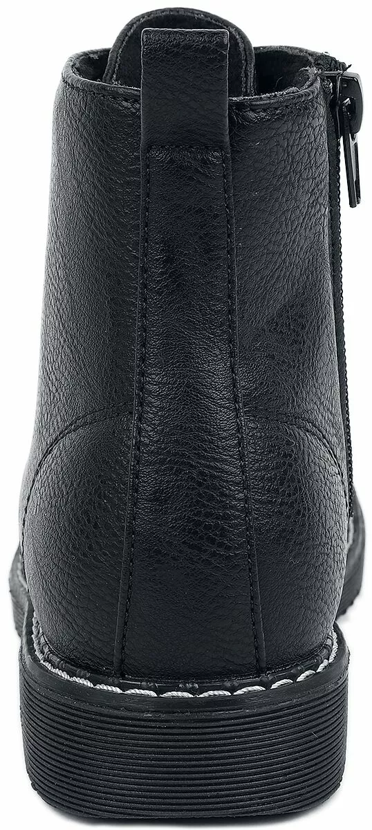 "Black Kids' Boots" Kinderlaarzen Zwart Van Black Premium By EMP - Afbeelding 2