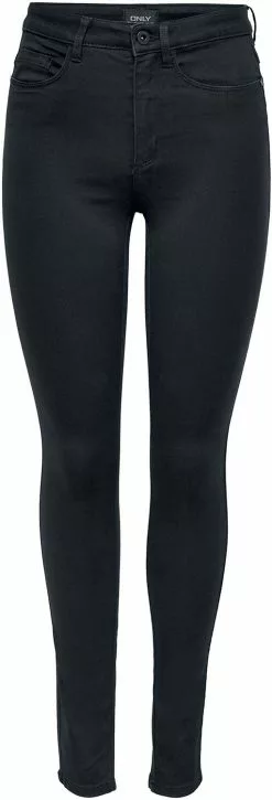 "Royal Life High Jeans" Jeans Zwart Van Only