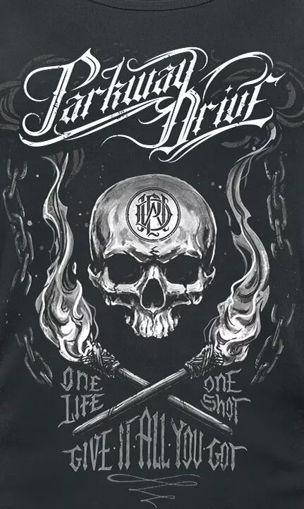 "Flame Alive" Top Zwart Van Parkway Drive - Afbeelding 3