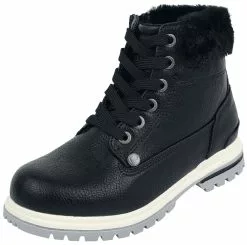 "Kids' Boots Met Pluche Gevoerde Schacht" Kinderlaarzen Zwart Van Black Premium By EMP