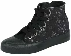"Kids' Sneakers With Floral Print" Sneakers Voor Kinderen Zwart Van Black Premium By EMP