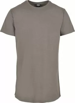 "Shaped Long Tee" T-shirt Grijs Van Urban Classics