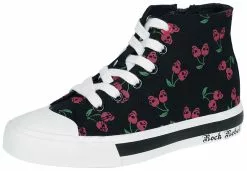 "Walk The Line" Sneakers Voor Kinderen Zwart Van Rock Rebel By EMP
