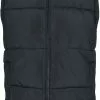 "Block Puffer Vest" Vest Zwart-zwart Van Urban Classics
