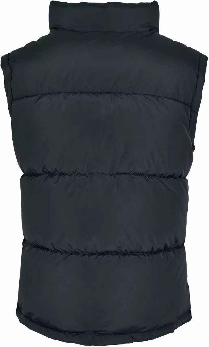 "Block Puffer Vest" Vest Zwart-zwart Van Urban Classics - Afbeelding 2