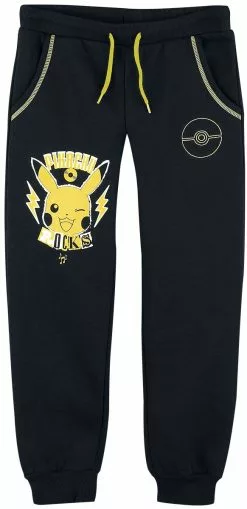 "Kids - Pikachu - Rocks" Trainingsbroek Zwart Van Pokémon