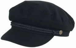 "Fiddler Cap" Beanie Zwart Van Brixton
