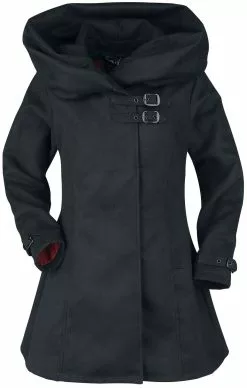 "Cinderella" Lange Jassen Zwart Van Gothicana By EMP