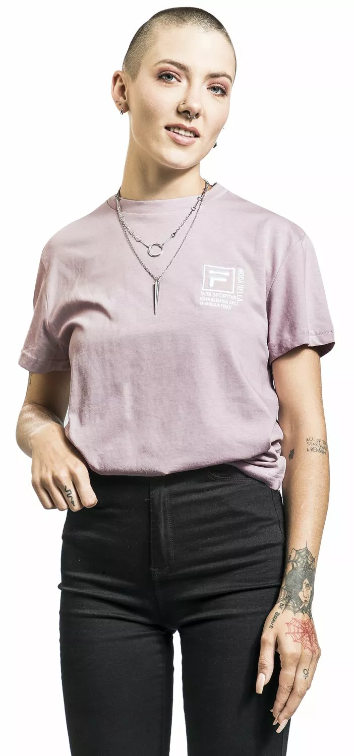 "RAMYA Tee" T-shirt Lila Van Fila - Afbeelding 3