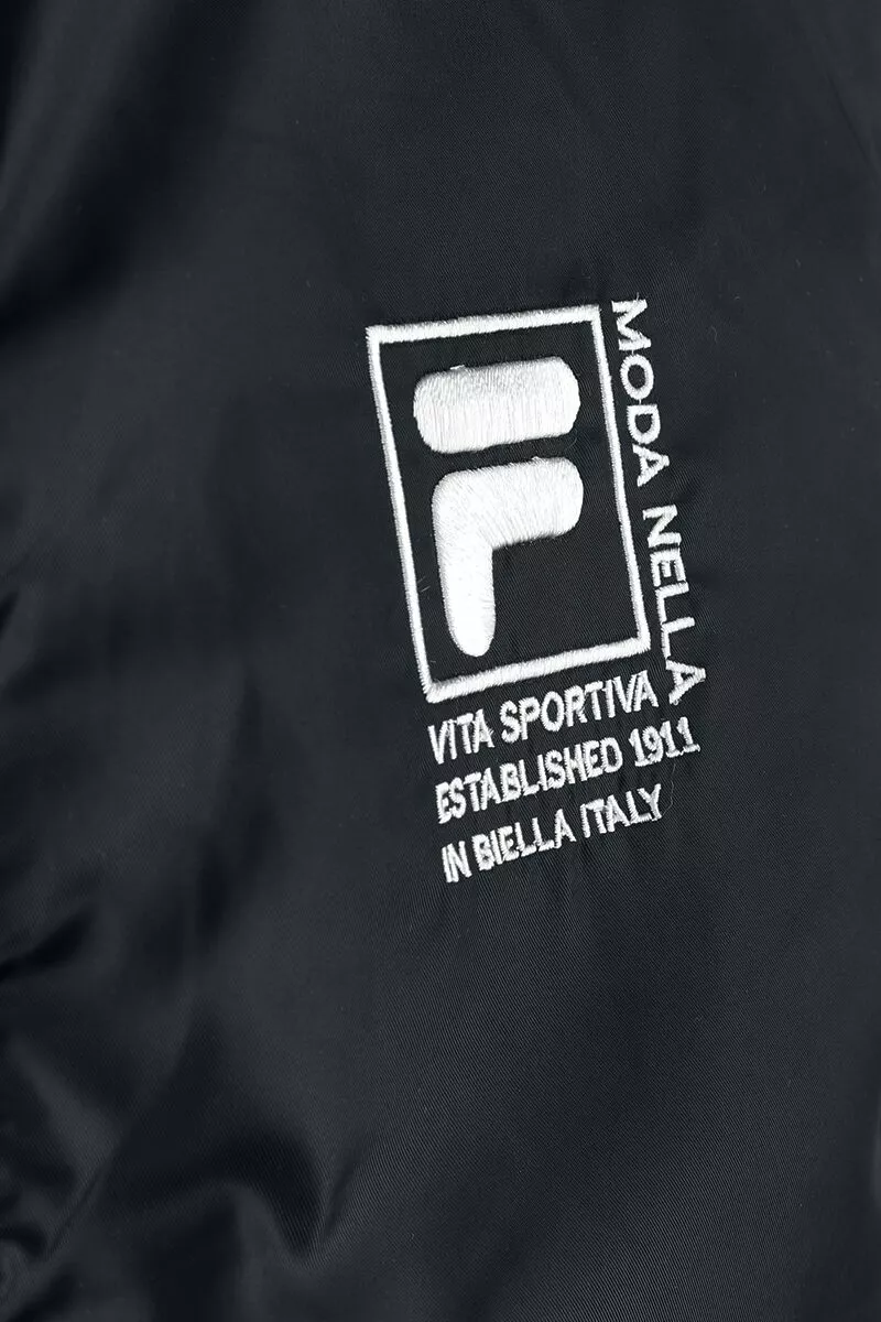 "RAAM Light Weight Bomber Jacket" Bomberjack Zwart Van Fila - Afbeelding 3