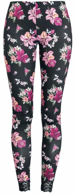 "Hawaii Leggings" Leggings Meerkleurig Van Pussy Deluxe