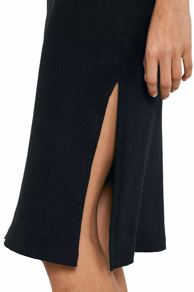 "Riba Dress" Medium-lengte Jurk Zwart Van Noisy May - Afbeelding 3