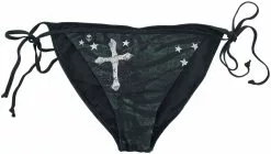 "Bikini Bottoms With Prints" Bikini Slip Groen Van Rock Rebel By EMP