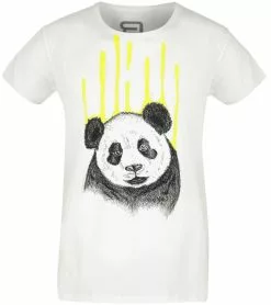 "Neon Animals" T-shirt Gebroken Wit Van RED By EMP