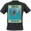 "Ripple Overlay" T-shirt Zwart Van Nirvana