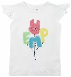 "Kids T-shirt Met Rock Hand En Ballonnen" T-shirt Wit Van EMP Stage Collection