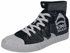 "2 - King Shark" Sneakers High Zwart-grijs Van Suicide Squad