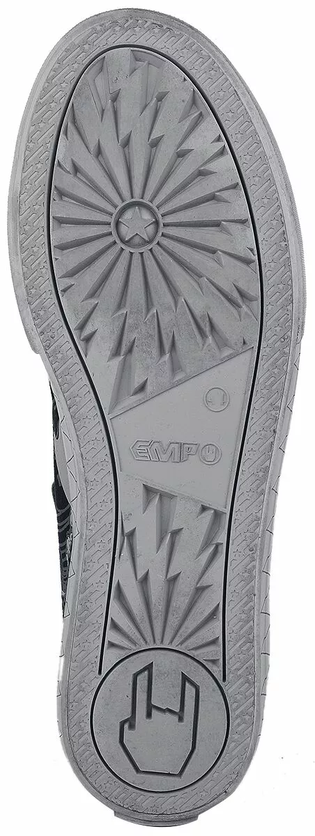 "2 - King Shark" Sneakers High Zwart-grijs Van Suicide Squad - Afbeelding 6