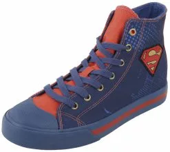 "Superman" Sneakers High Blauw-rood Van Superman