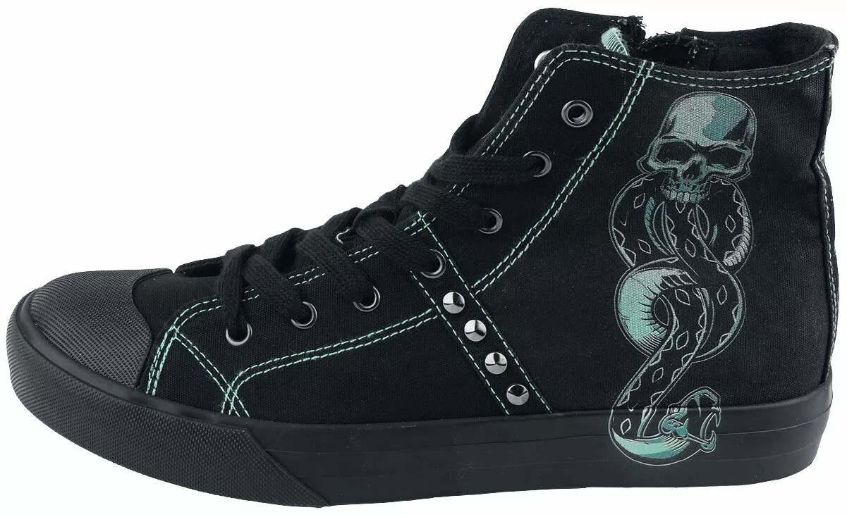 "Death Eater" Sneakers High Zwart Van Harry Potter - Afbeelding 4