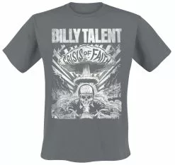 "Crisis Of Faith Cover Distressed" T-shirt Actraciet Van Billy Talent