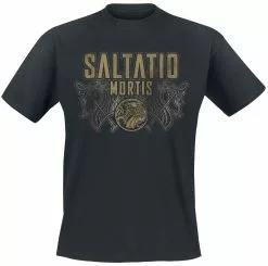 "Viking Logo" T-shirt Zwart Van Saltatio Mortis