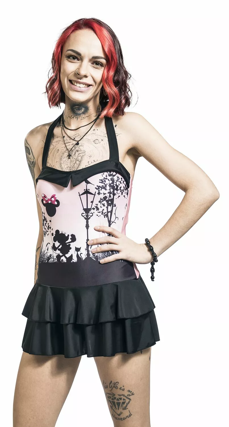 "Minnie Walk" Zwempak Meerkleurig Van Mickey & Minnie Mouse - Afbeelding 4